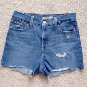 Levi’s High Waisted Shorts